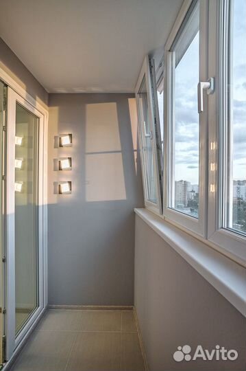 Остекление балконов и лоджий