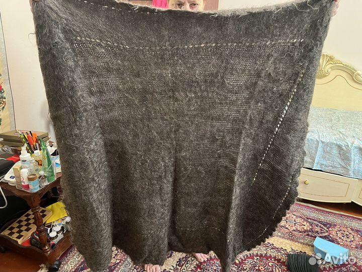 Пуховый платок шаль