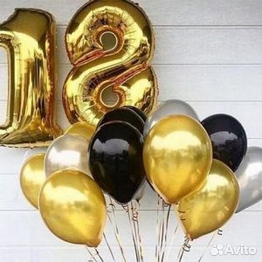 Шары купить на 18 лет в Севастополе