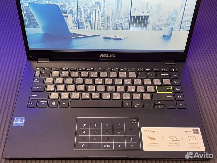 Ноутбук Asus Celeron n4020/4GB/64SSD