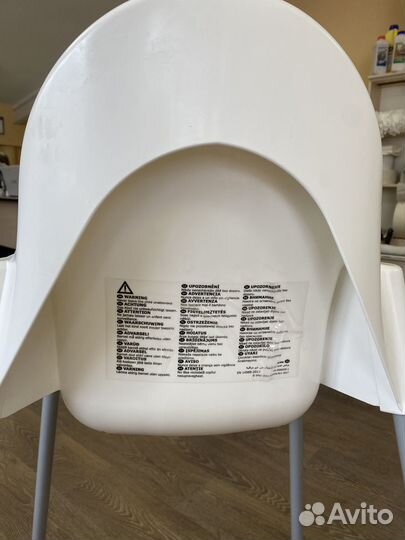 Стульчик для кормления IKEA, есть чехол