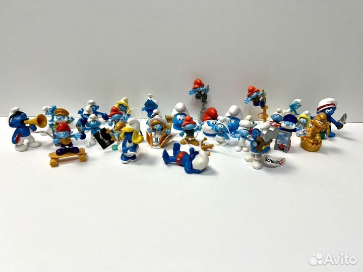 Фигурки Смурфики