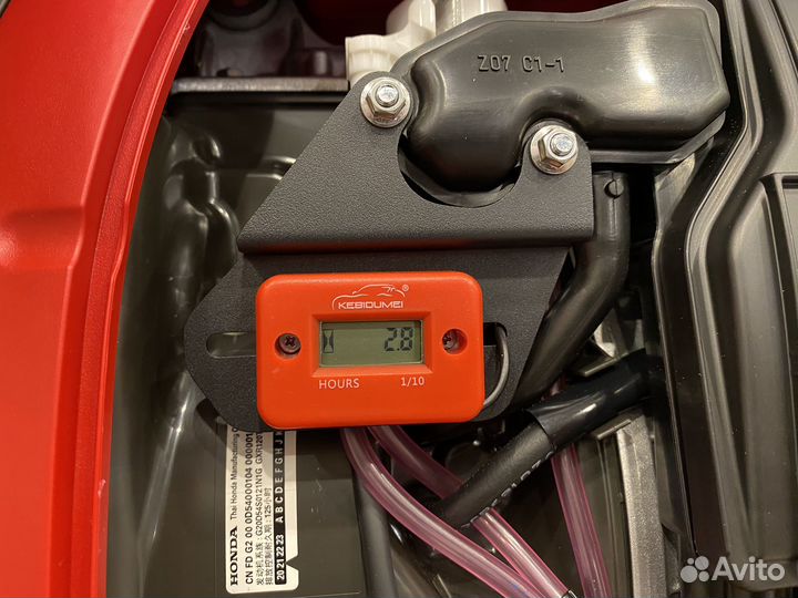 Honda EU20i счетчик моточасов