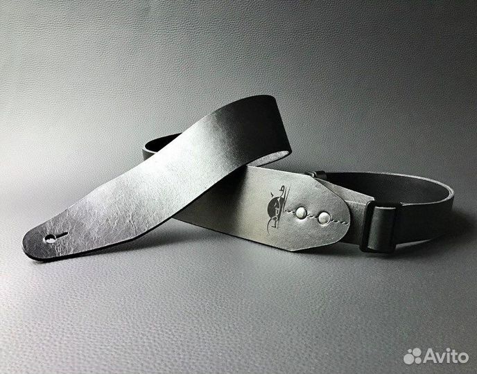 Кожаный гитарный ремень