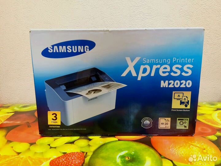 Принтер лазерный Samsung M2020