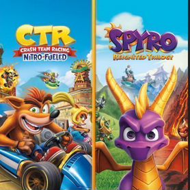 Crash Team Racing Nitro Fueled на PS4 и PS5 (2в1)