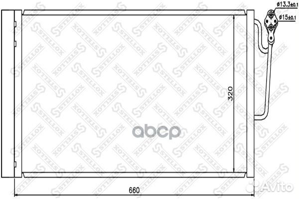 10-45649-SX радиатор кондиционера mini Cooper