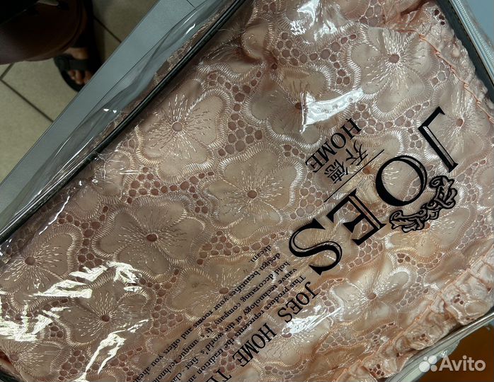 Покрывало пудровое