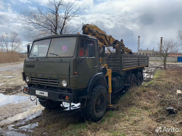 КамАЗ 43101 с КМУ, 1992