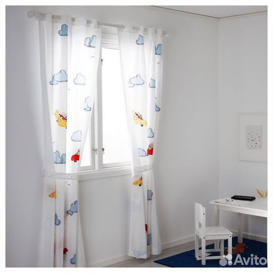 Шторы для детской IKEA