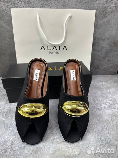 Тапочки мюли Alaia