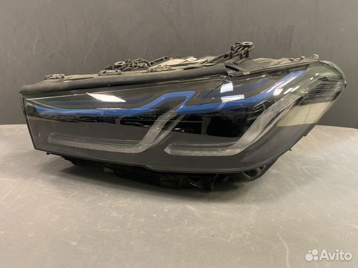 Фара левая BMW 5 G30 рест Shadow Line Laser