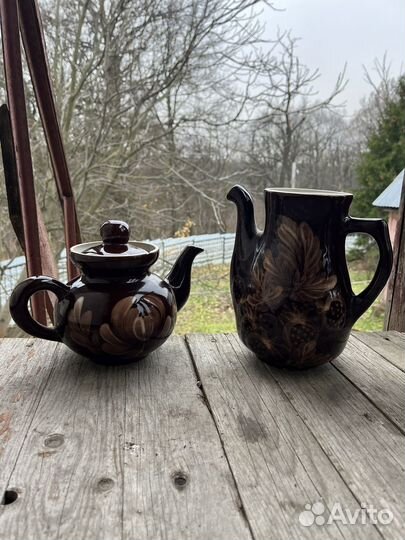 Чайник, кувшин и молочник СССР