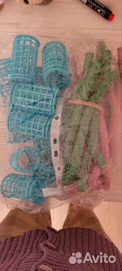 Бигуди обычные и колбаски