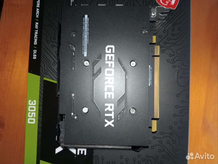 Видеокарта RTX 3050 8gb gddr6