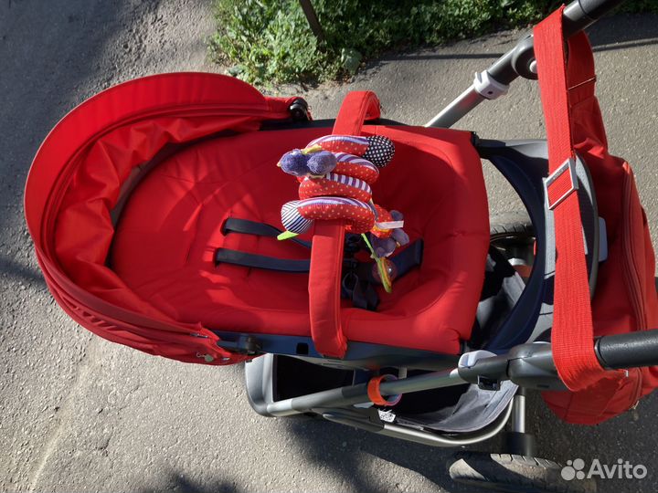 Коляска 2 в 1 stokke trailz