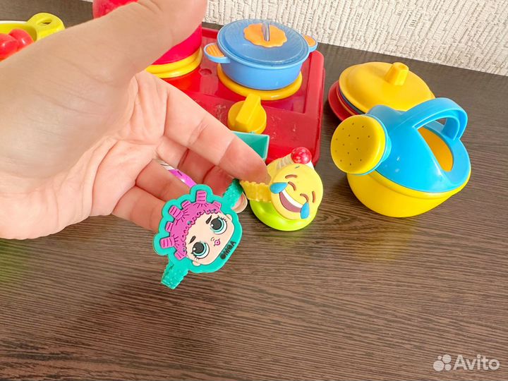Игрушки для девочки посудка