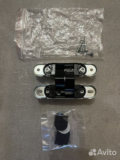 Скрытая дверная петля door черная