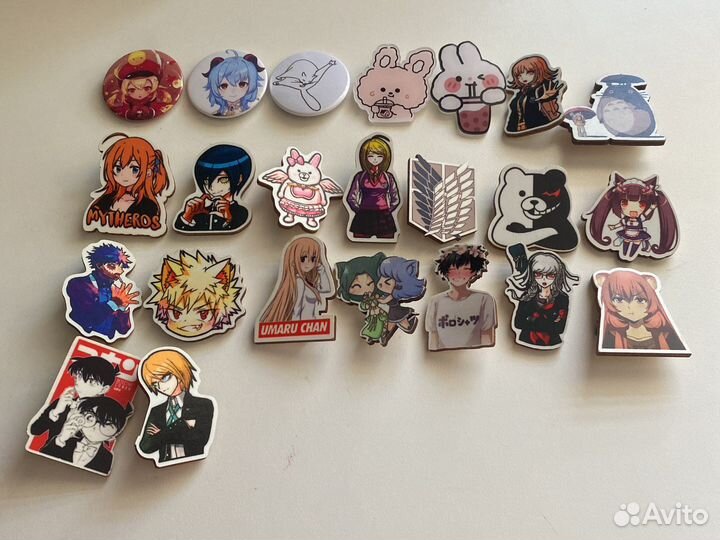 Аниме значки