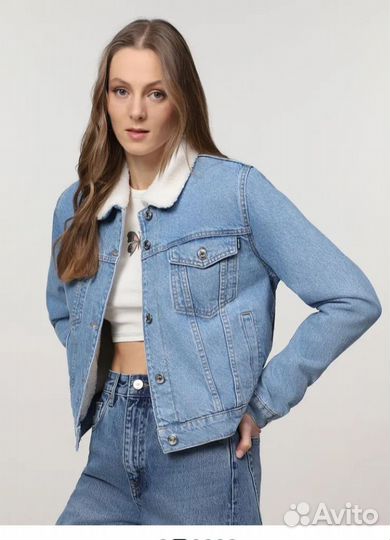 Джинсовая куртка Bershka, размер s