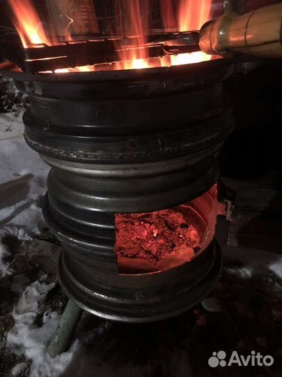 Печь под казан