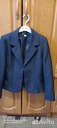 Школьный пиджак для девочек 128рост