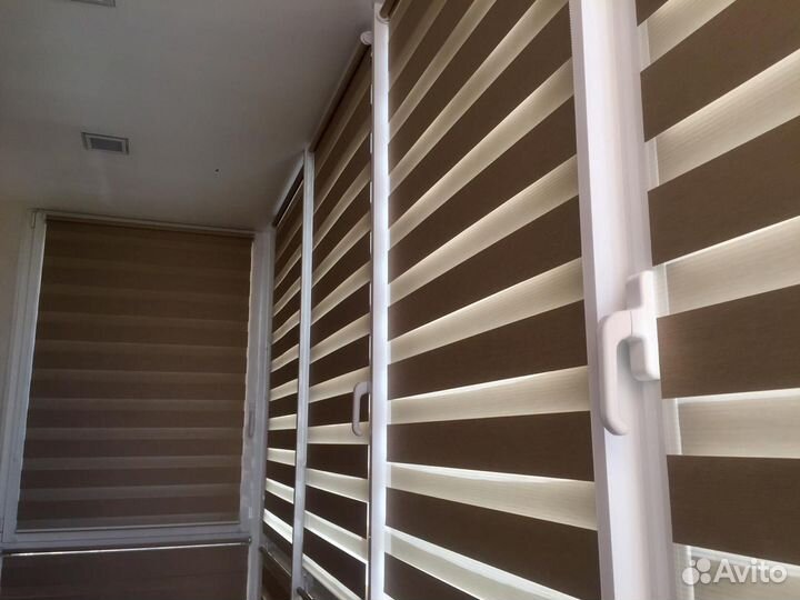 Жалюзи на пластиковые и деревянные окна
