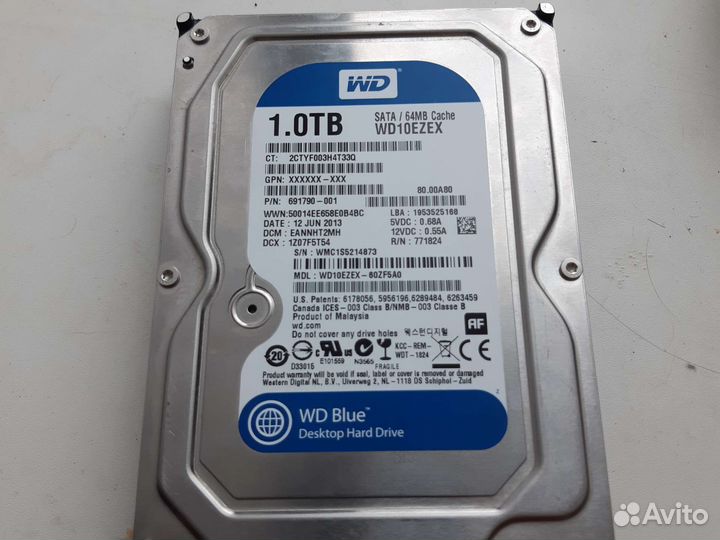 Жесткий диск 1 тб
