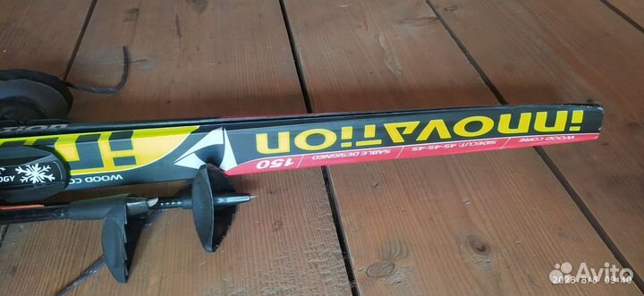 Лыжи беговые для школьников (полный комплект)