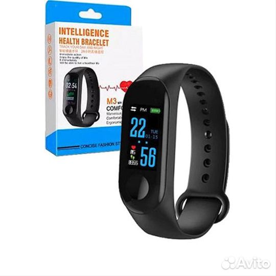 Фитнес браслет Intelligence health bracelet M3