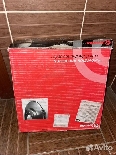 Тормозные диски передние toyota avensis