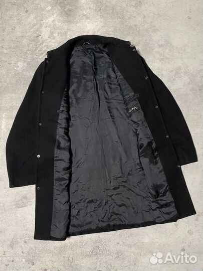 Thierry mugler шерстяное пальто оригинал италия