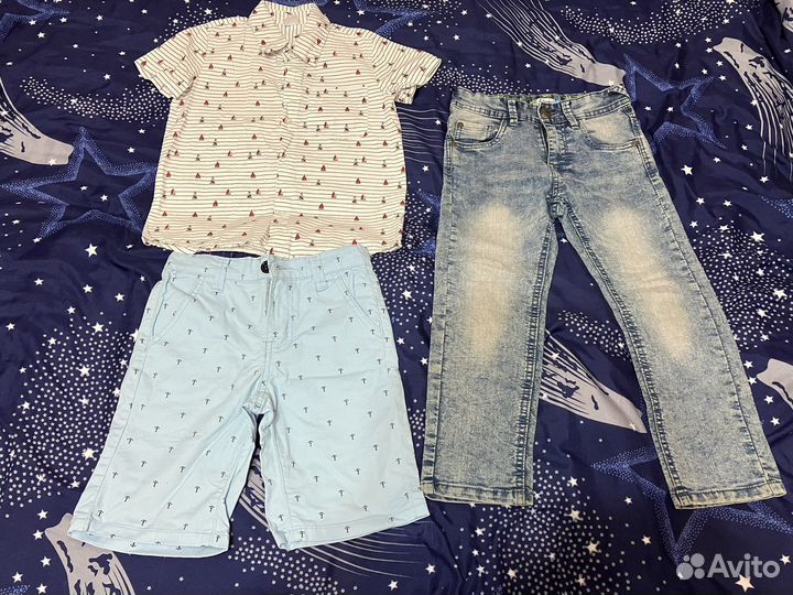 Пакет одежды для мальчика 110-116