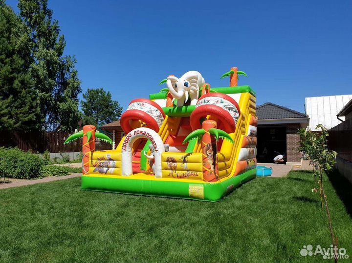 Аренда детского надувного батута