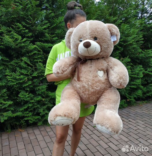 Плюшевый медведь новый люкс