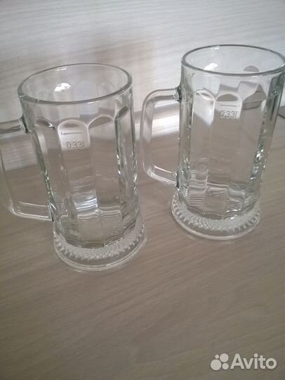 Пивные кружки и бокалы