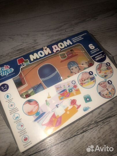 Развивающие игры на липучках Picnmix