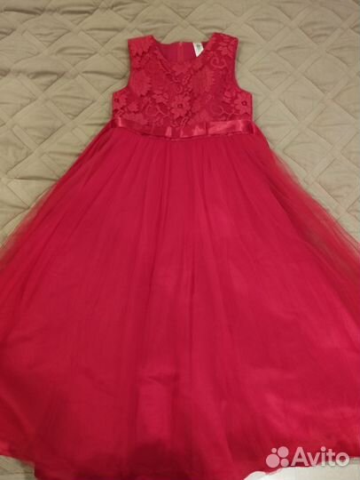 Платье для девочки на выпускной 128 134