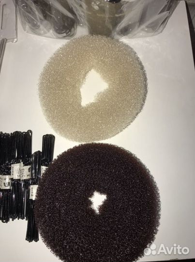 Шпильки невидимки резинки валики для волос