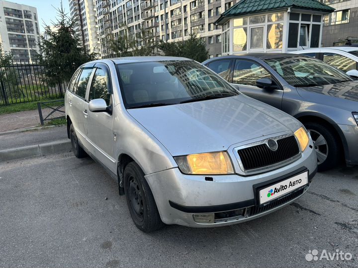 Skoda Fabia 1.4 МТ, 2001, 239 577 км