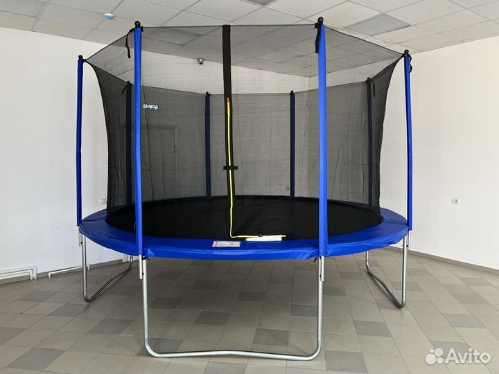 Батут каркасный с внутр.сеткой Big Trampoline 12FT