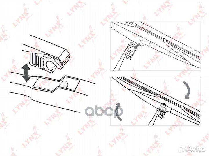 Дворник LR30E lynxauto