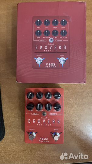 Гитарная педаль эхо-делей Flamma fs-22