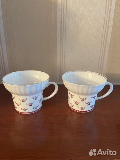 Чашки лфз костяной фарфор