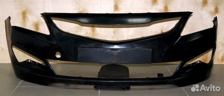 Хендай Солярис бампер передний новый хорошего каче