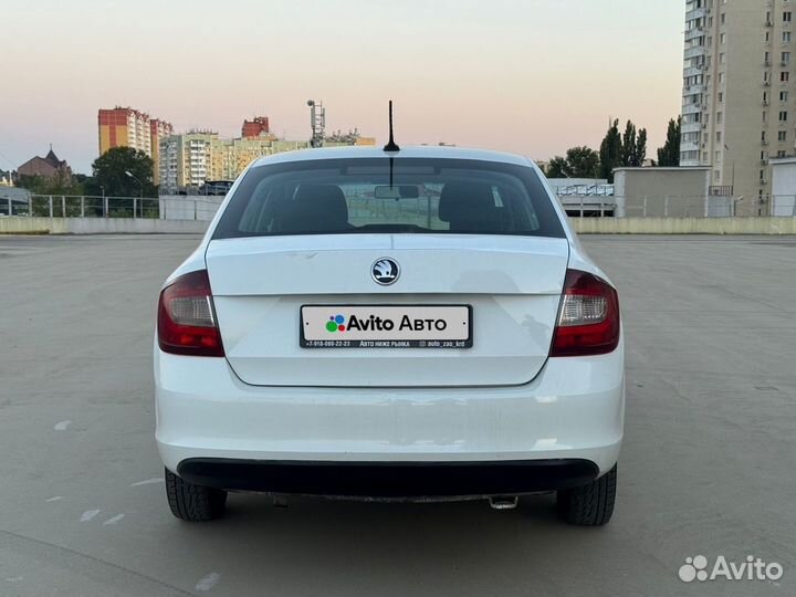 Skoda Rapid 1.6 МТ, 2019, 187 293 км