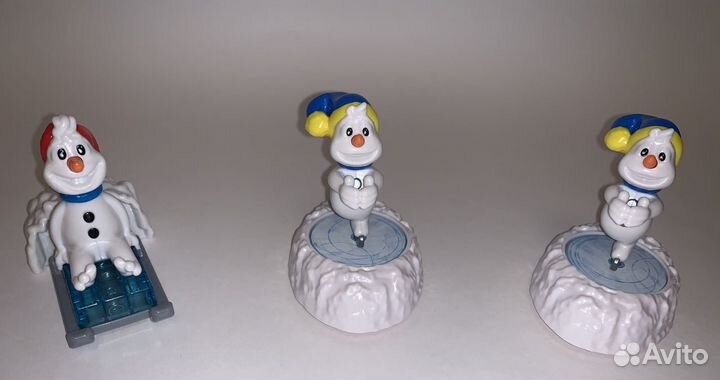 Макси киндер. Снеговики из Kinder Maxi