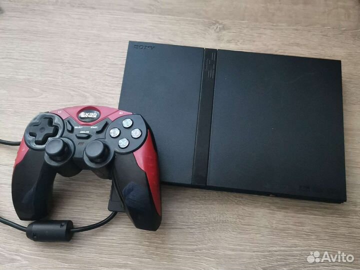 Sony playstation 2 PS2 + диски