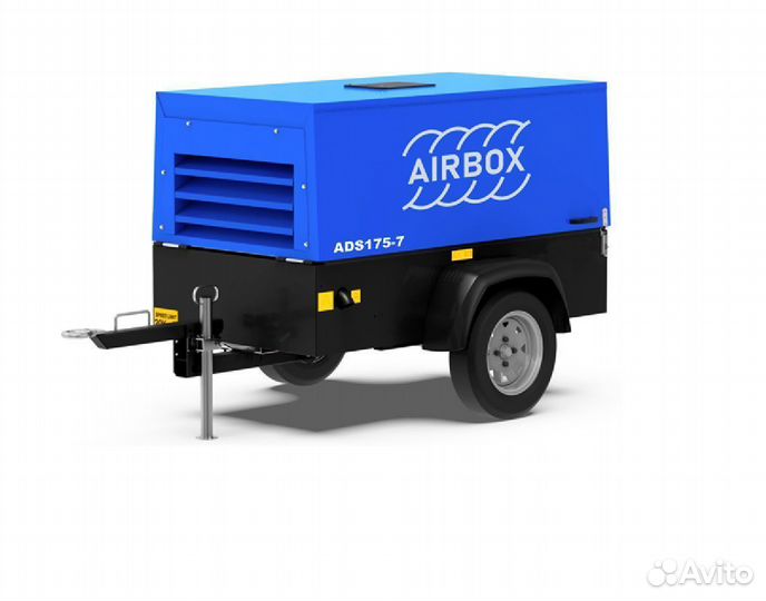 Дизельный компрессор airbox ADS 175-7
