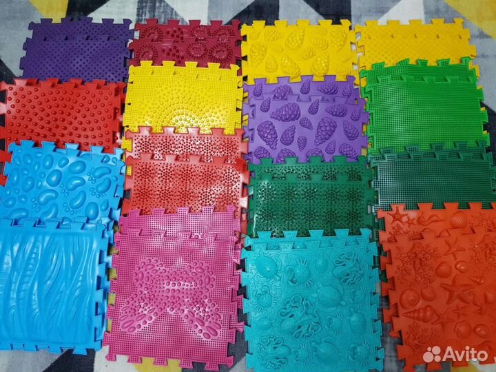 Коврик массажный модульный орто коврик-пазл